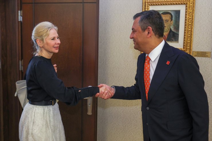 CHP Genel Başkanı Özel, İsveç Büyükelçisi Mard'ı kabul etti