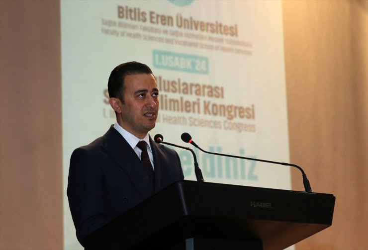 Bitlis'te "1. Uluslararası Sağlık Bilimleri Kongresi" başladı