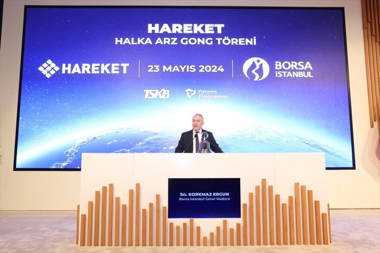 Borsa İstanbul'da gong, Hareket Proje Taşımacılığı ve Yük Mühendisliği AŞ için çaldı