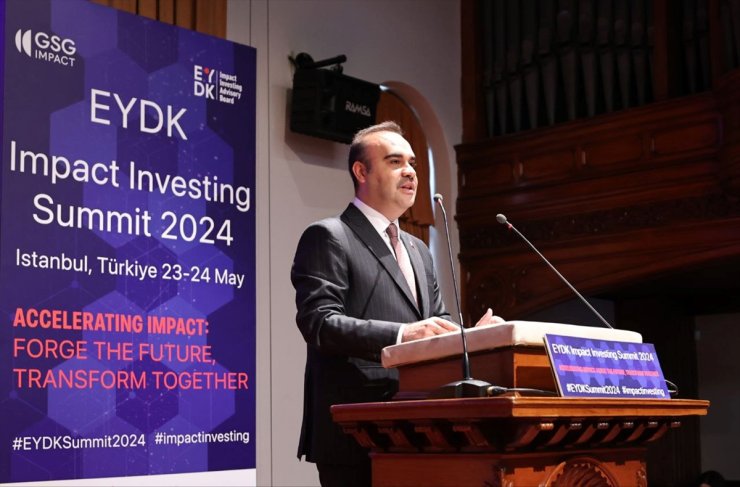Sanayi ve Teknoloji Bakanı Kacır, EYDK Etki Yatırımı Zirvesi'nde konuştu: