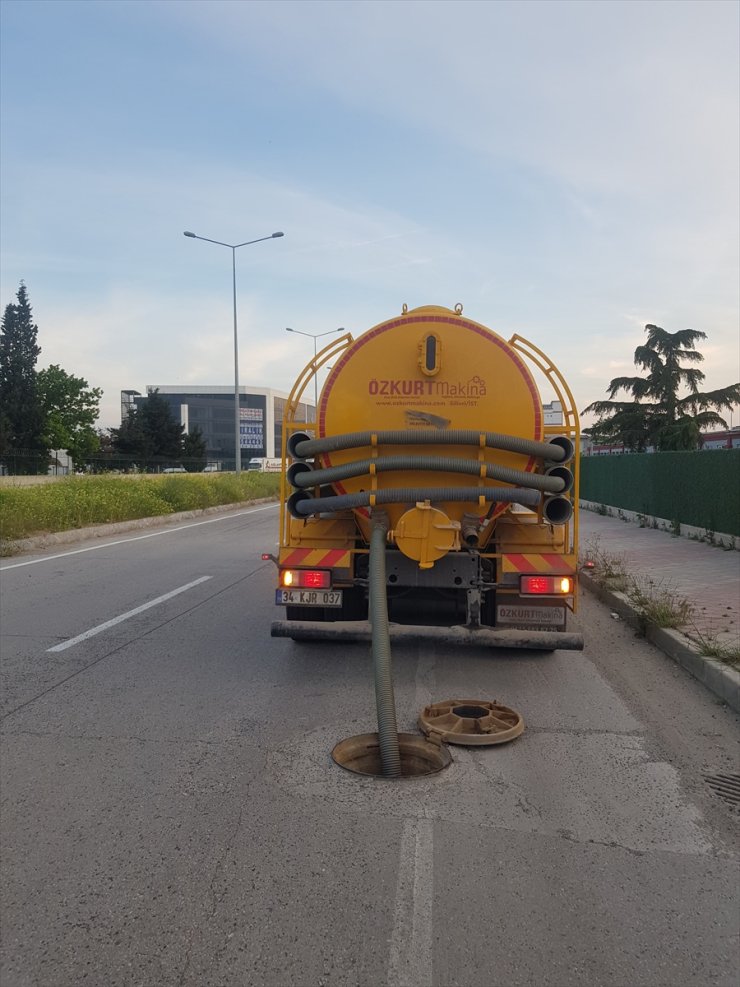 Tekirdağ'da yağmur suyu hattı giderine atık bırakıldığı iddiasına inceleme