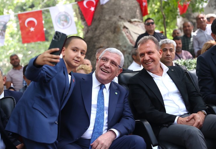 İYİ Parti Genel Başkanı Dervişoğlu, Mersin'de festivale katıldı
