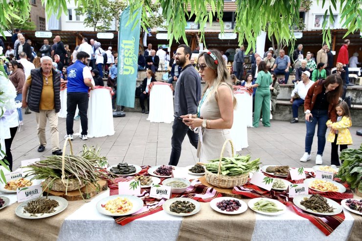 Giresun'un yeşil lezzetleri gastronomi festivali yapıldı