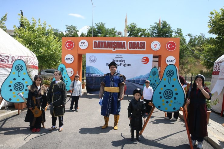 Kahramanmaraş'ta okçuluk kulüplerine malzeme desteği yapıldı