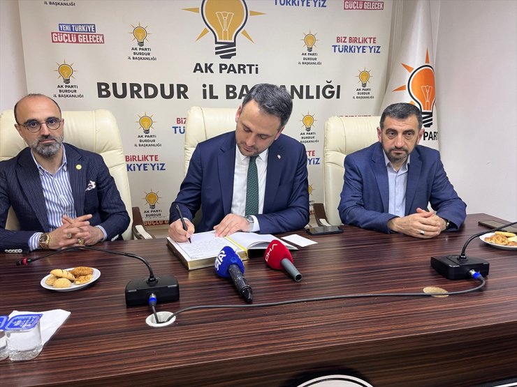 Gençlik ve Spor Bakan Yardımcısı Eminoğlu Burdur'da konuştu: