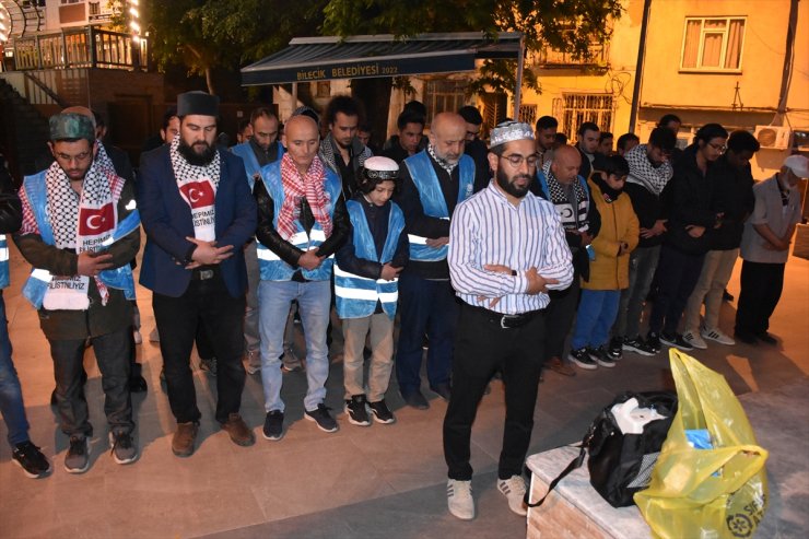 İsrail'in Refah'a yönelik saldırıları Bilecik'te protesto edildi