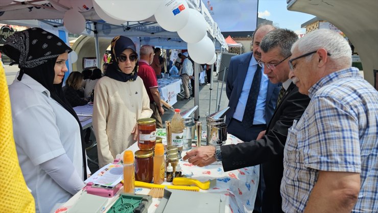 Çorum'da genç arıcı adayları sanayi kuruluşlarının temsilcileriyle buluştu