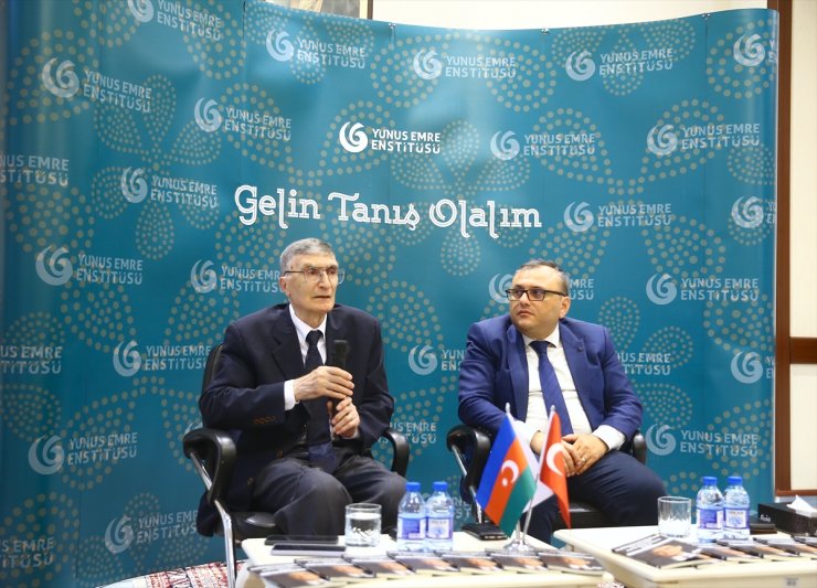 Nobel ödüllü bilim insanı Aziz Sancar Azerbaycan'da gençlerle buluştu: