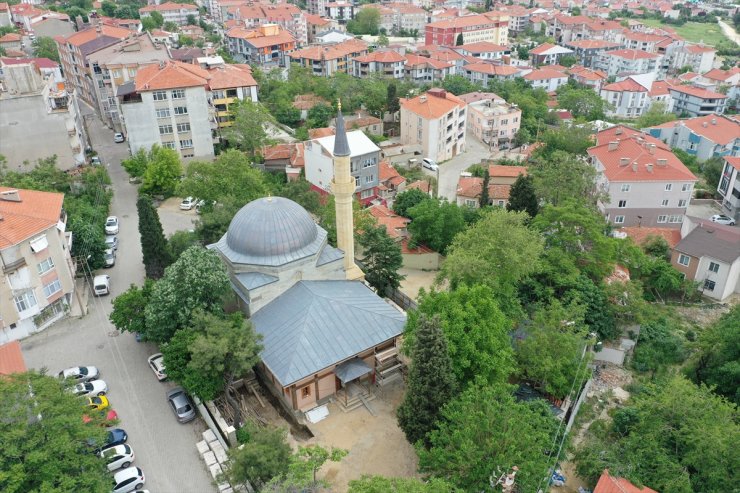 500 yıllık caminin restorasyonu için kapalı taş ocağı açıldı