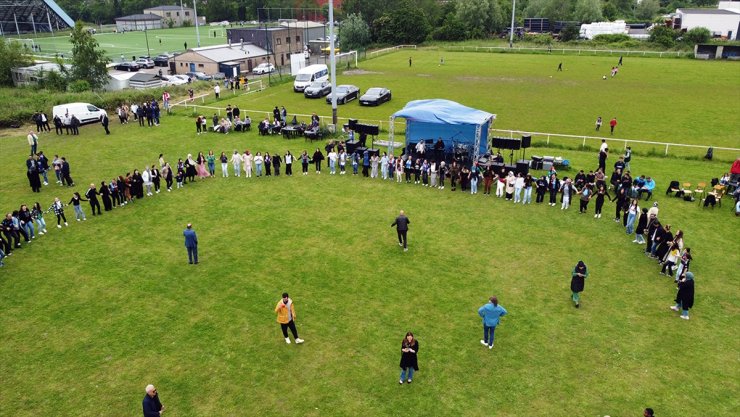 Belçika Trabzonlular Derneğinin geleneksel bahar şenliği yapıldı