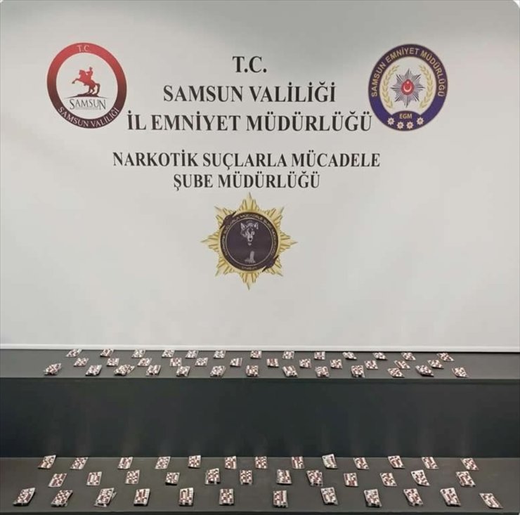 Samsun'daki narkotik denetimlerinde 25 şüpheli yakalandı