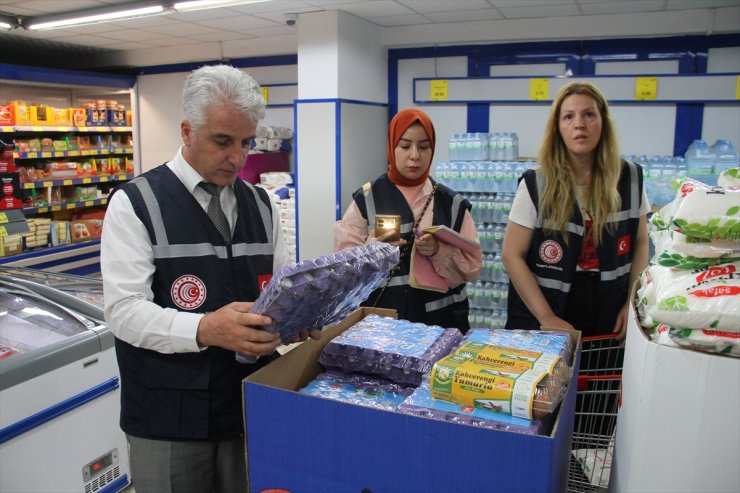 Kayseri'de marketlerde Kurban Bayramı öncesi fiyat ve etiket denetimi