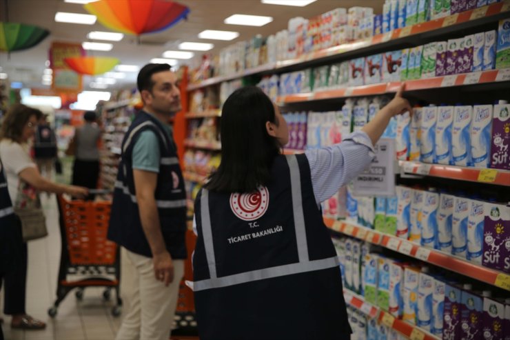 Muğla'da Ticaret Bakanlığı ekipleri bayram öncesi marketleri denetledi