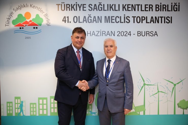 Türkiye Sağlıklı Kentler Birliğinin meclis toplantısı Bursa'da yapıldı