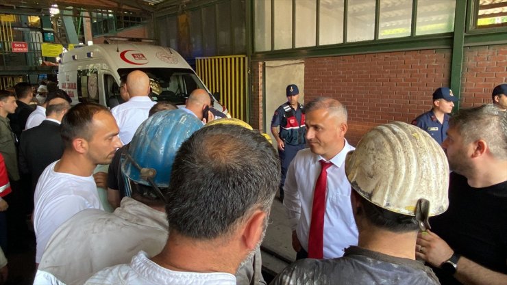 Zonguldak'ta maden ocağındaki göçükte mahsur kalan 2 işçiden biri kurtarıldı