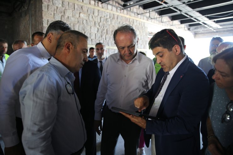 Kültür ve Turizm Bakan Yardımcısı Yazgı, Arslantepe Höyüğü Karşılama Merkezi'ni inceledi