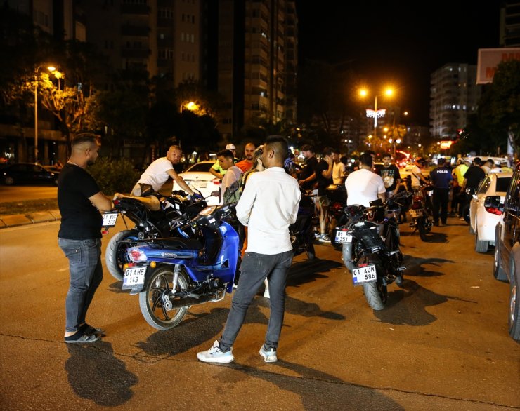 Adana'da dron destekli trafik denetimi düzenlendi