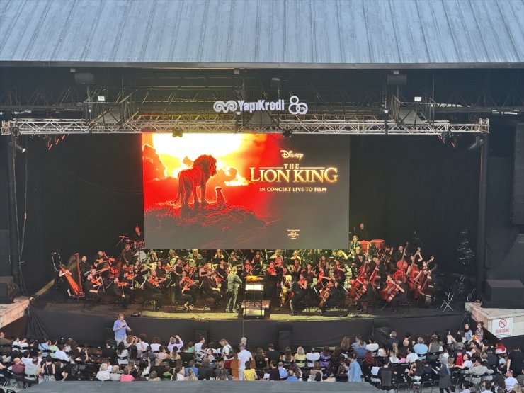 İstanbul Film Orkestrası "The Lion King" filmine eşlik etti