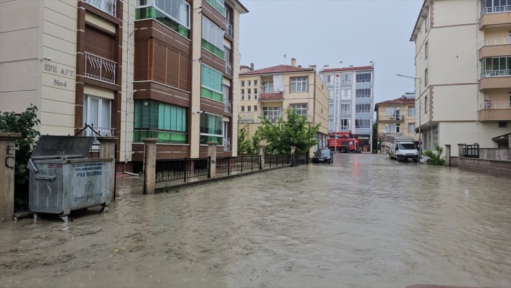 Konya'da sağanak ve dolu