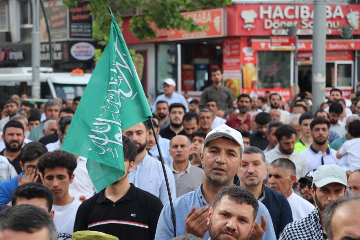 Batman'da İsrail'in Gazze'ye saldırıları protesto edildi