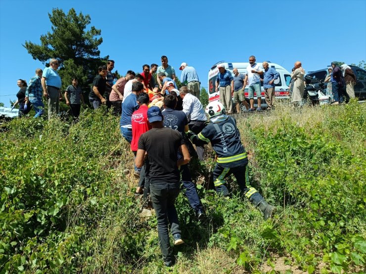 Denizli'de iki otomobilin çarpışması sonucu 1 kişi öldü