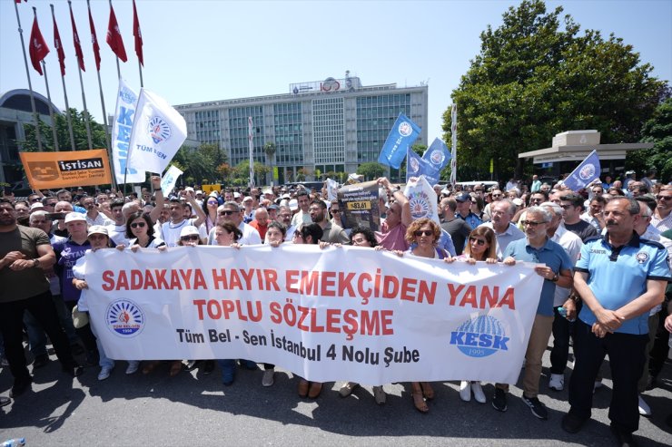 KESK'e bağlı Tüm Bel-Sen'den İBB eylemi