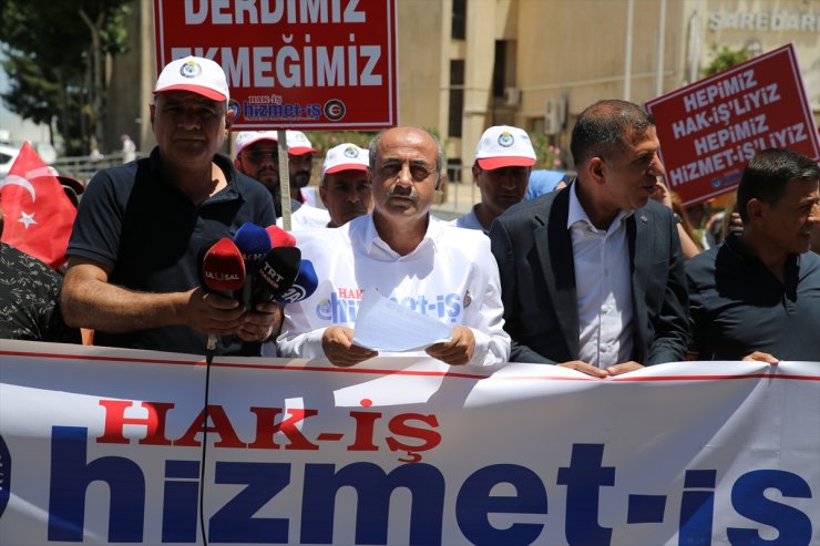 Hizmet-İş'ten Diyarbakır'da bazı belediyelerde işten çıkarmalara tepki