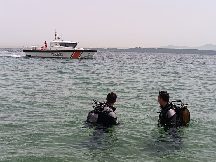 Çanakkale Boğazı'nda bulunan 109 yıllık mayın SAS personelince imha edildi