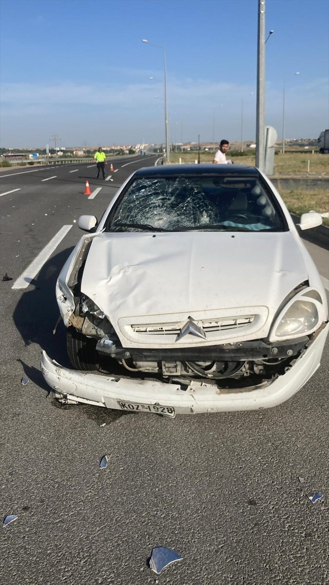 Edirne'de otomobilin çarptığı motosikletin sürücüsü öldü