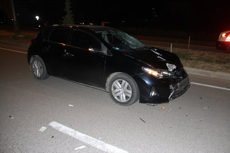 Konya'da otomobille çarpışan motosikletin sürücüsü öldü