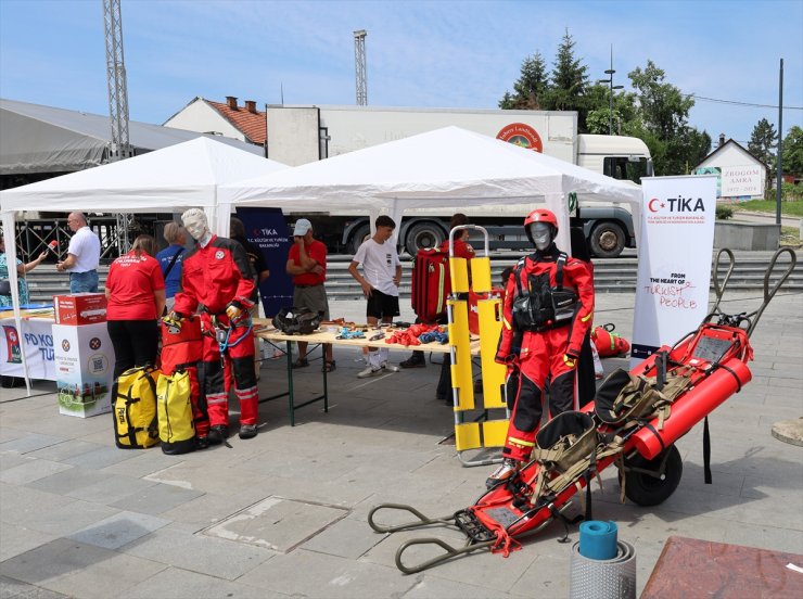 TİKA'dan Bosna Hersek'te arama kurtarma tatbikatı