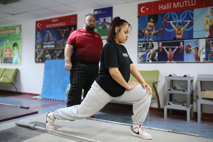 Yetenek taramasında keşfedilen 14 yaşındaki Belgin'in gözü Avrupa şampiyonluğunda