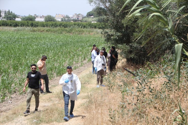 Antalya'da yol kenarında toprağa gömülmüş insan kemikleri bulundu