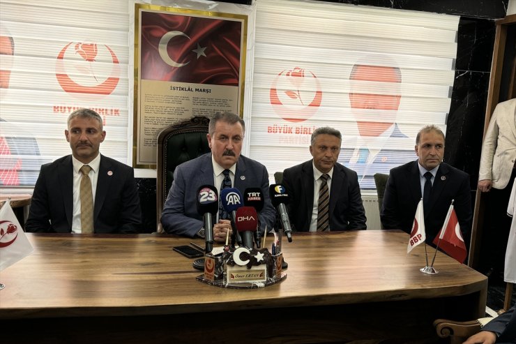 BBP Genel Başkanı Destici, Elazığ'da konuştu: