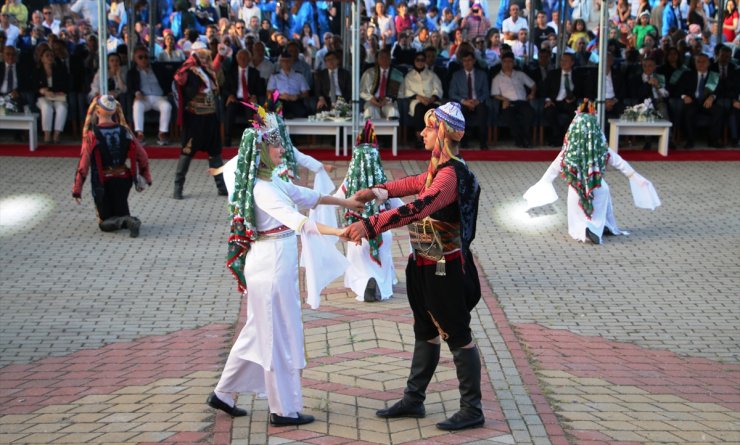 DPÜ Rektörü Prof. Dr. Kızıltoprak'tan mezuniyet töreninde Filistin mesajı: