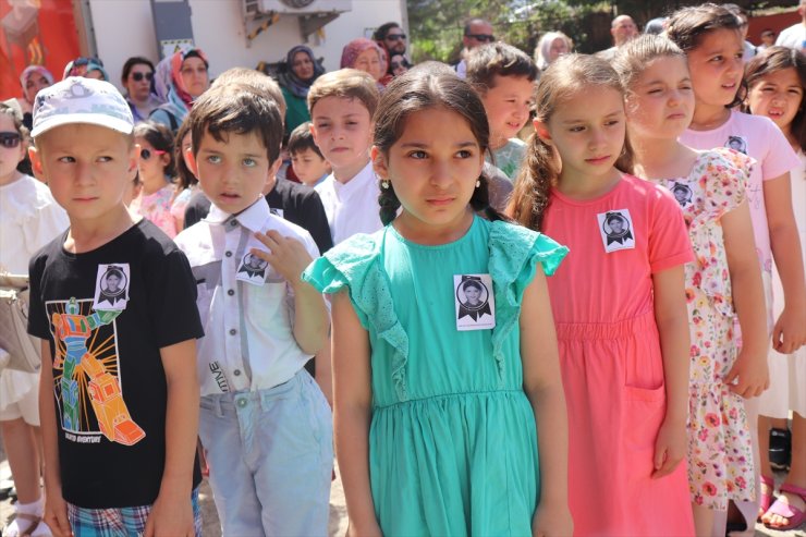 Ordu'da trafik kazasında hayatını kaybeden çocuğun cenazesi defnedildi