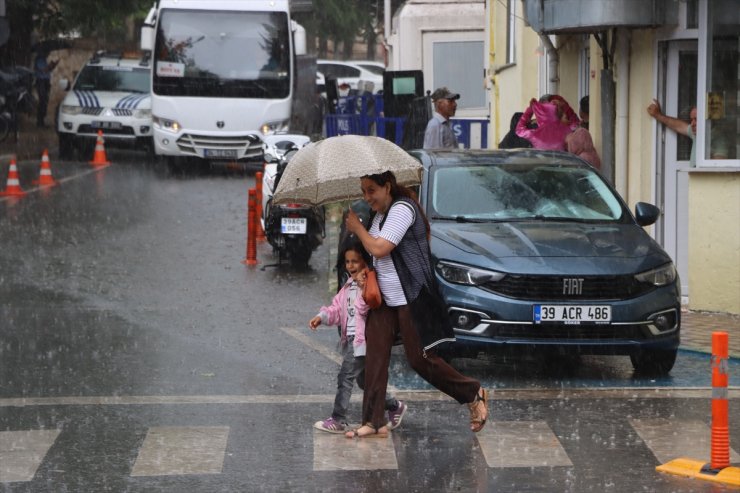 Trakya'da dolu etkili oldu