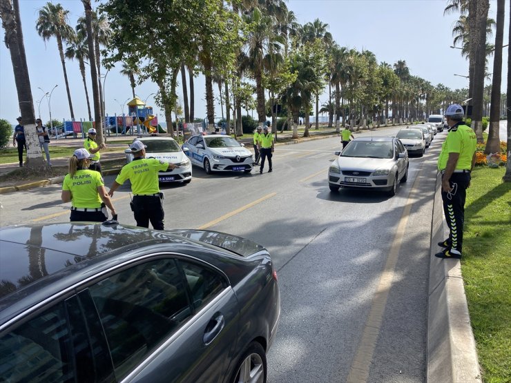 Mersin'de Kurban Bayramı öncesi trafik denetimi yapıldı