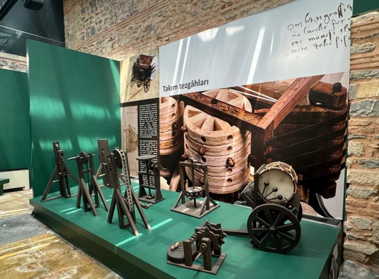 "Rönesans Dehası Leonardo da Vinci Keşif" sergisi Lale Müzesi’nde açıldı