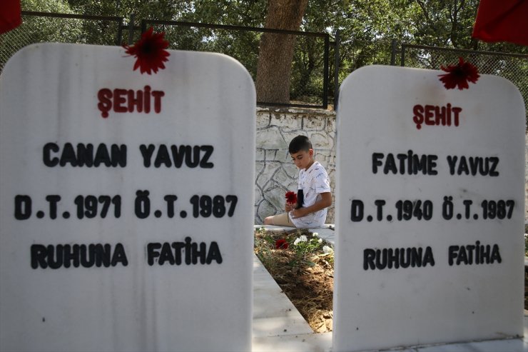 Mardin'de 37 yıl önce PKK'lı teröristlerce katledilen 30 kişi anıldı