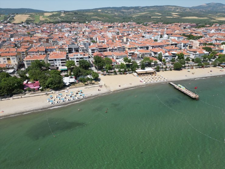 Şarköy 18 yıldır mavi bayraklı plajlarıyla tatilcileri ağırlıyor