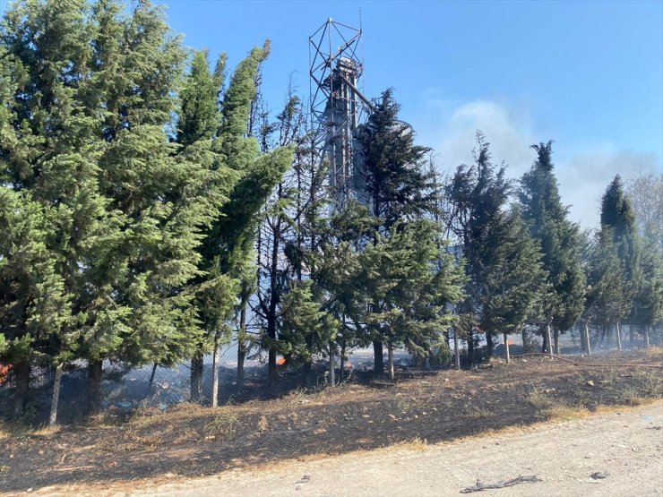 Bursa'da geri dönüşüm tesisinde çıkan yangın söndürüldü