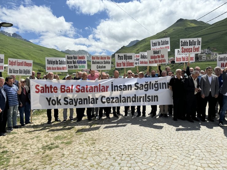 Rize'de "Anzer balı" adı altında sahte ürün satanlara yönelik suç duyurusunda bulunuldu