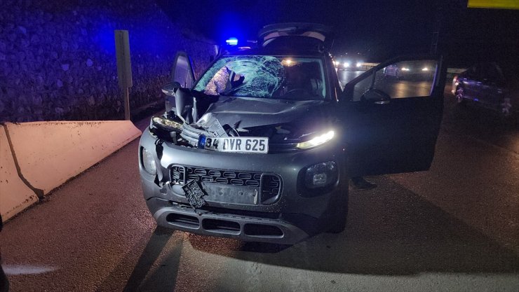 Amasya'da otomobilin çarptığı yaya öldü