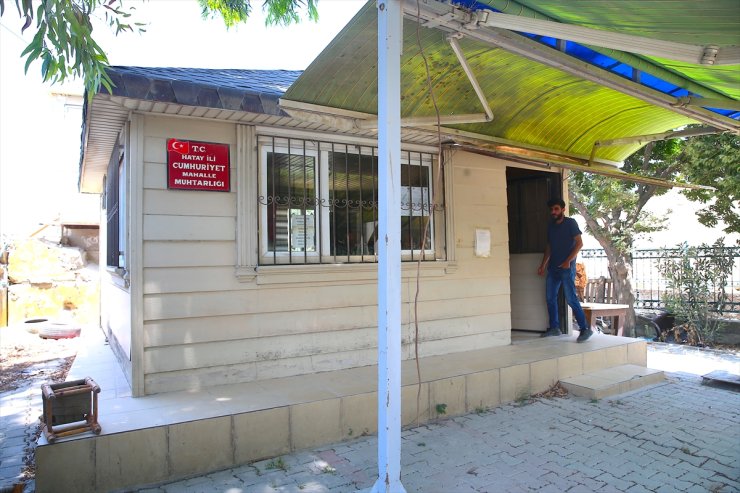 Hatay'da muhtarlık binasından hırsızlık