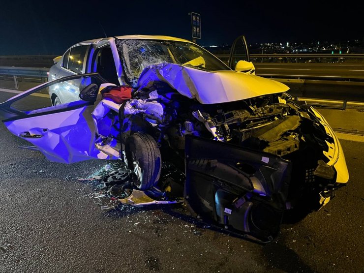 Anadolu Otoyolu'nda zincirleme trafik kazasında 5 kişi yaralandı