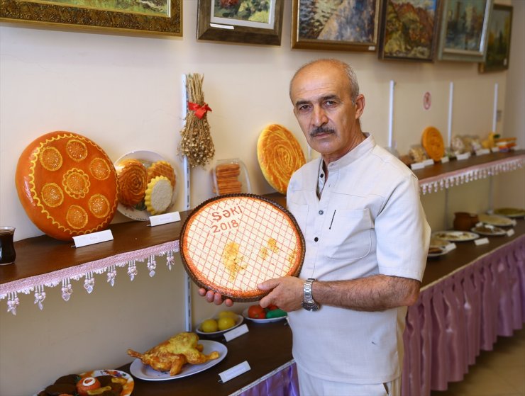 Azerbaycanlı ressam Azizli, yaptığı yemek maketleriyle müze oluşturdu