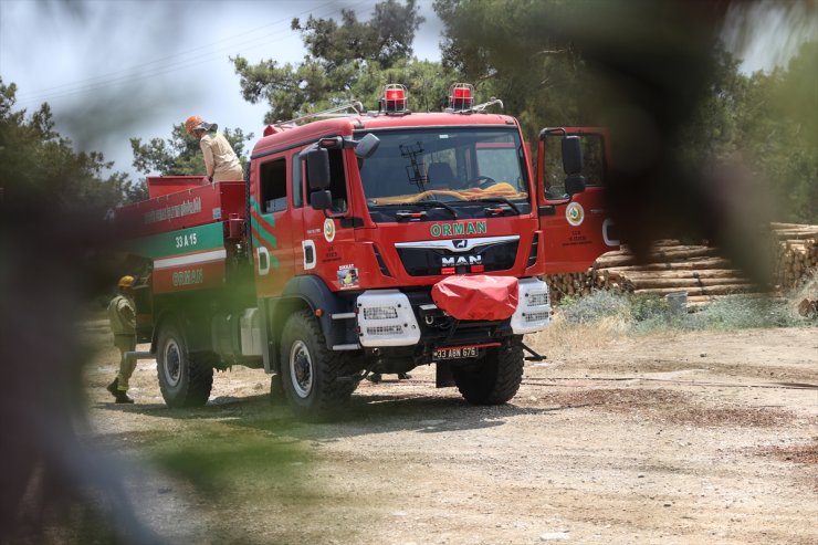 Mersin'de orman yangınlarına güçlü araç filosu ve yetkin ekiplerle müdahale edilecek