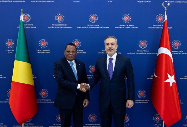 Dışişleri Bakanı Fidan, Kongo Dışişleri Bakanı Gakosso ile Ankara'da görüştü