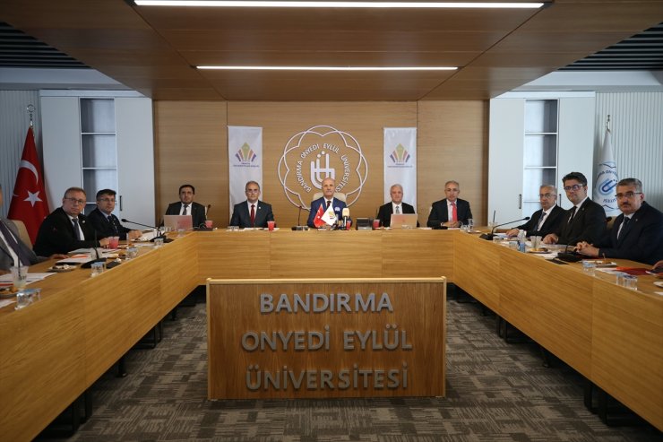 YÖK Başkanı Özvar, Trakya Üniversiteler Birliği 23. Üst Kurul Toplantısı'nda konuştu: